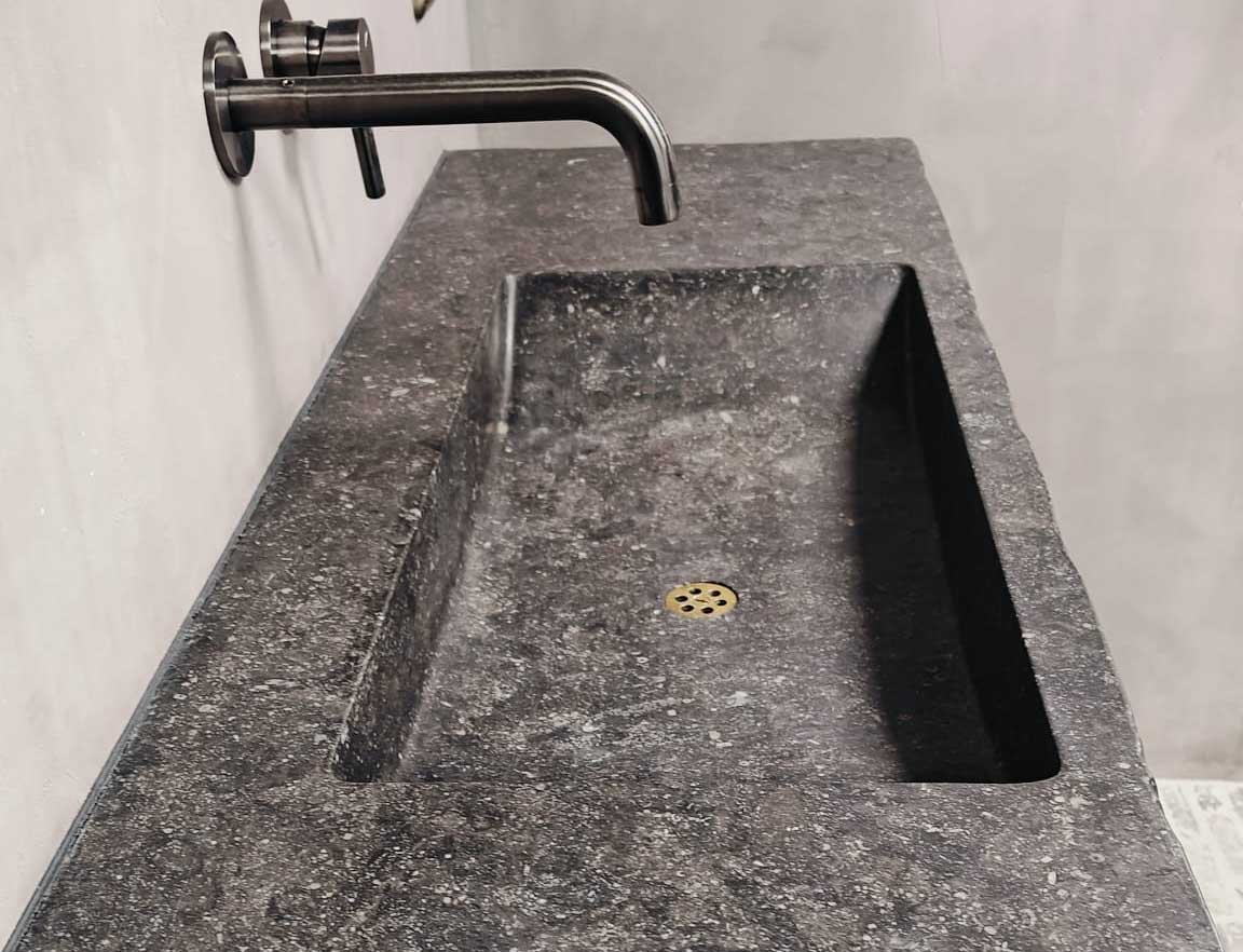 Aanrechtblad reinigen, slijpen polijsten en impregneren